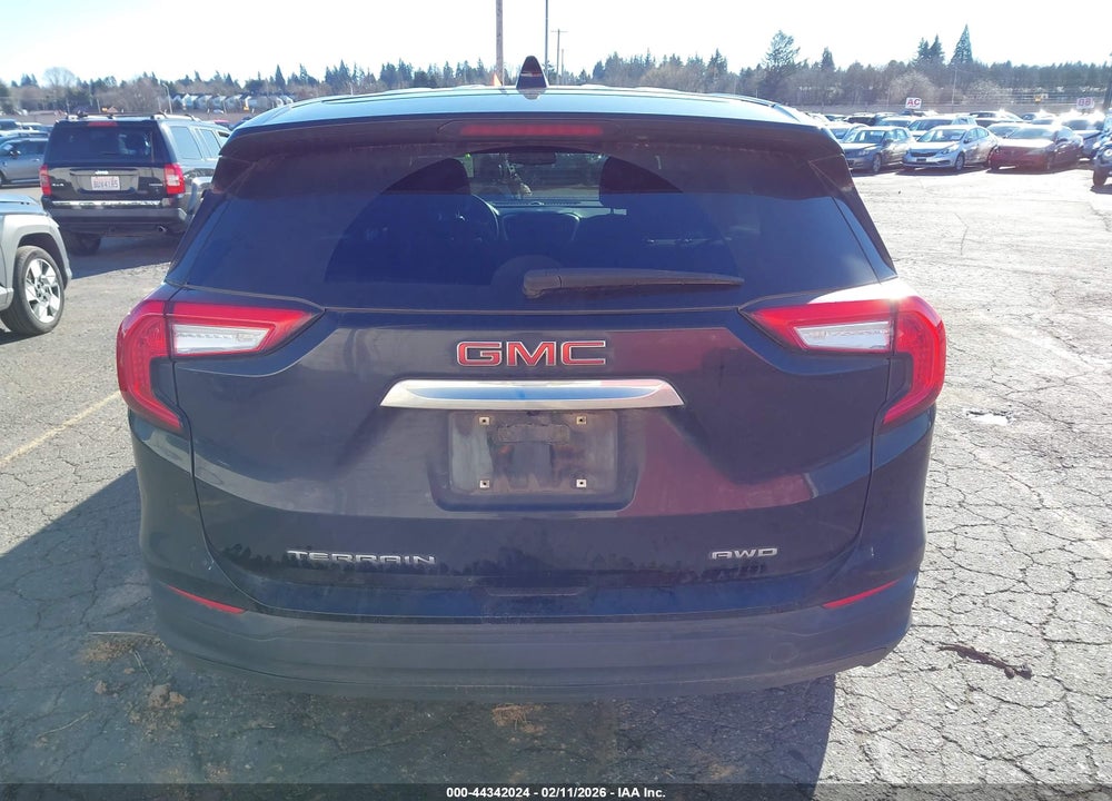 2022 GMC TERRAIN AWD SLE VIN: 3GKALTEV9NL162421