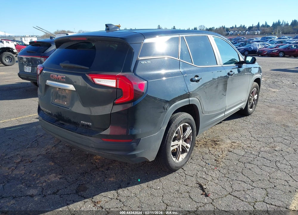 2022 GMC TERRAIN AWD SLE VIN: 3GKALTEV9NL162421