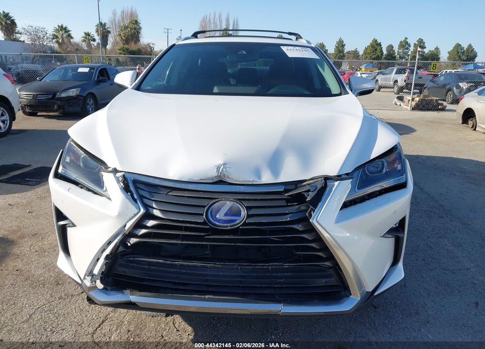 2016 LEXUS RX 450H VIN: 2T2BGMCA2GC006068