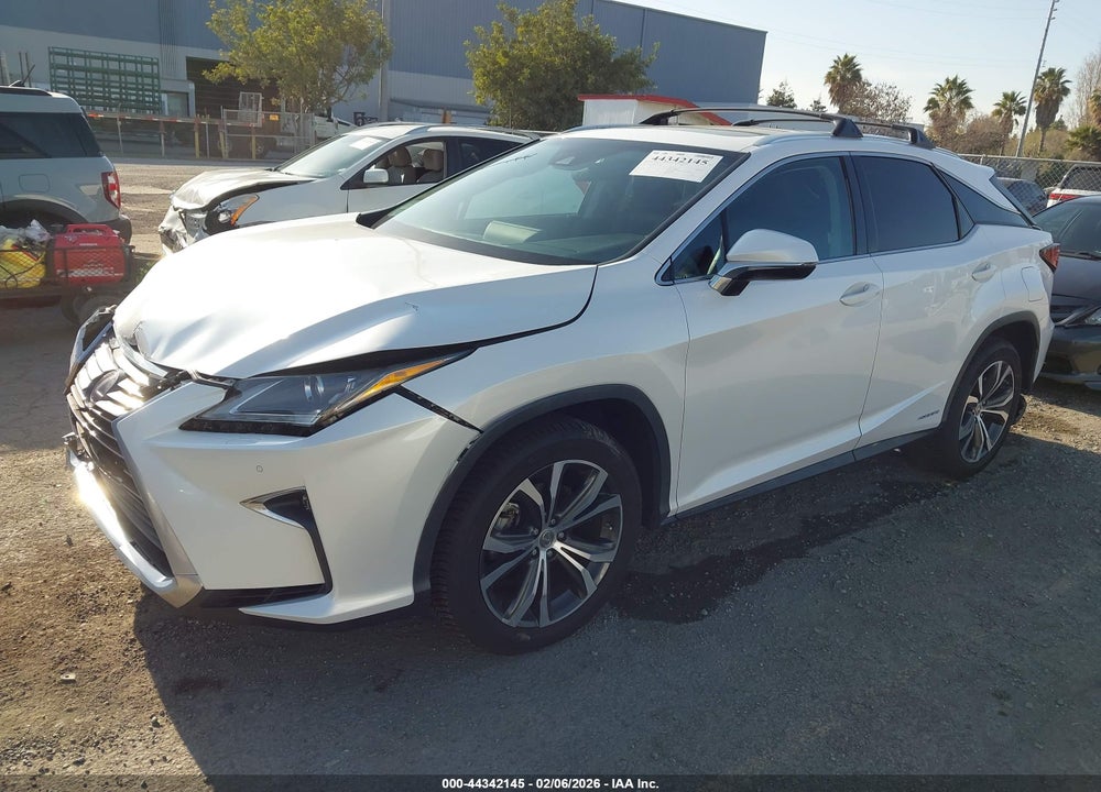 2016 LEXUS RX 450H VIN: 2T2BGMCA2GC006068