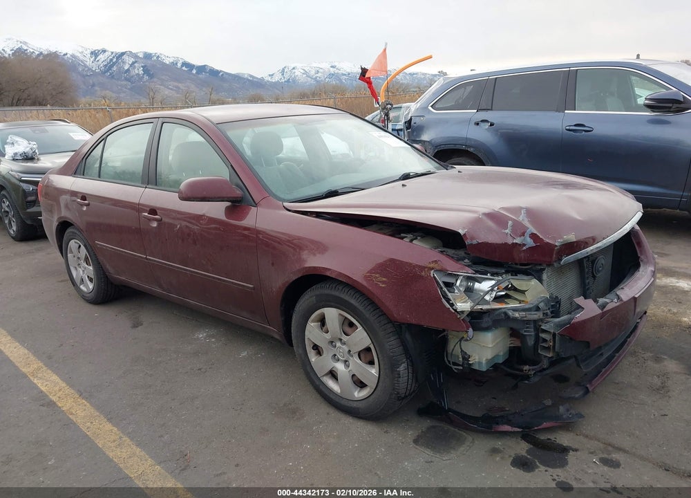 2007 HYUNDAI SONATA GLS VIN: 5NPET46C17H265304