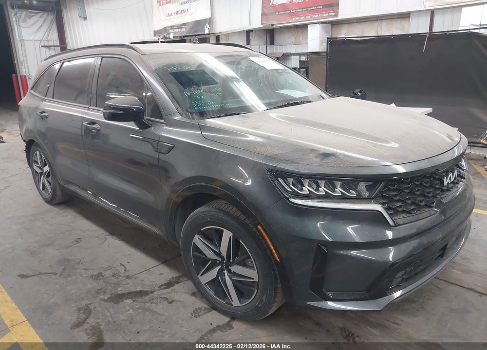 2022 KIA SORENTO EX VIN: 5XYRH4LFXNG076074