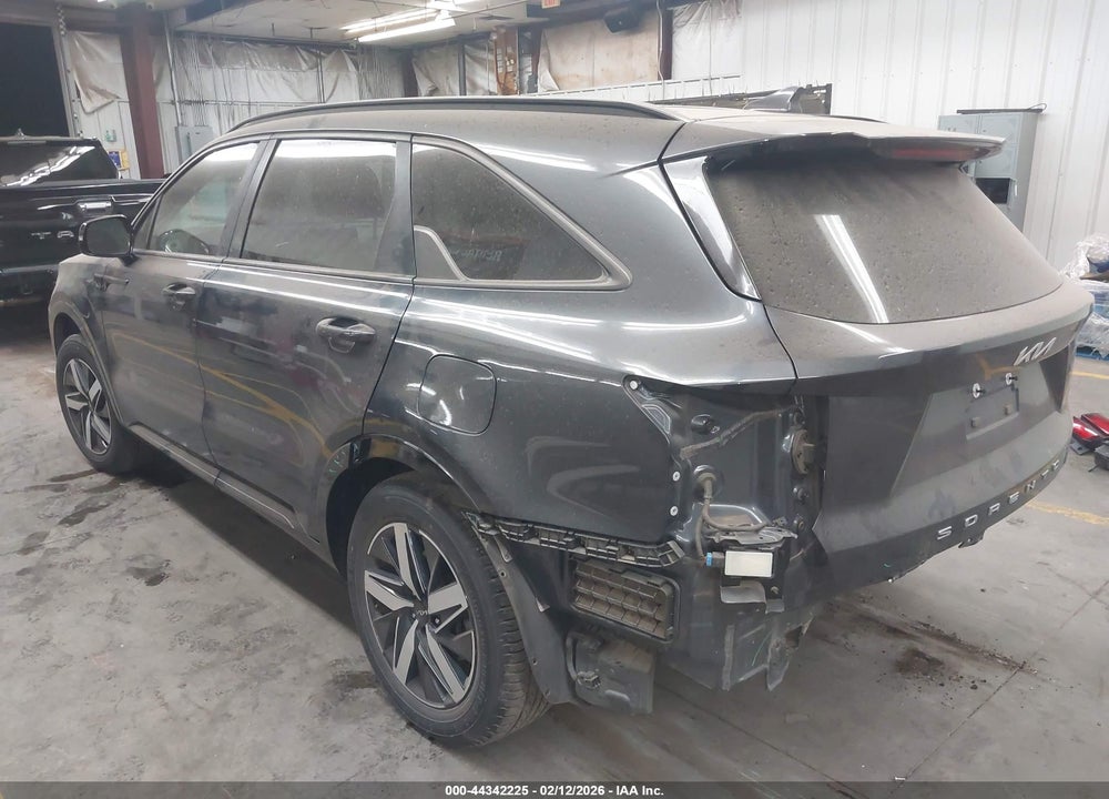2022 KIA SORENTO EX VIN: 5XYRH4LFXNG076074
