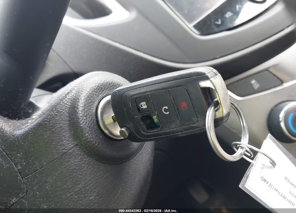 2016 CHEVROLET TRAX LTZ VIN: 3GNCJRSB5GL277809