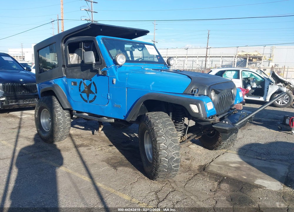 1997 JEEP WRANGLER SE VIN: 1J4FY29P2VP409382