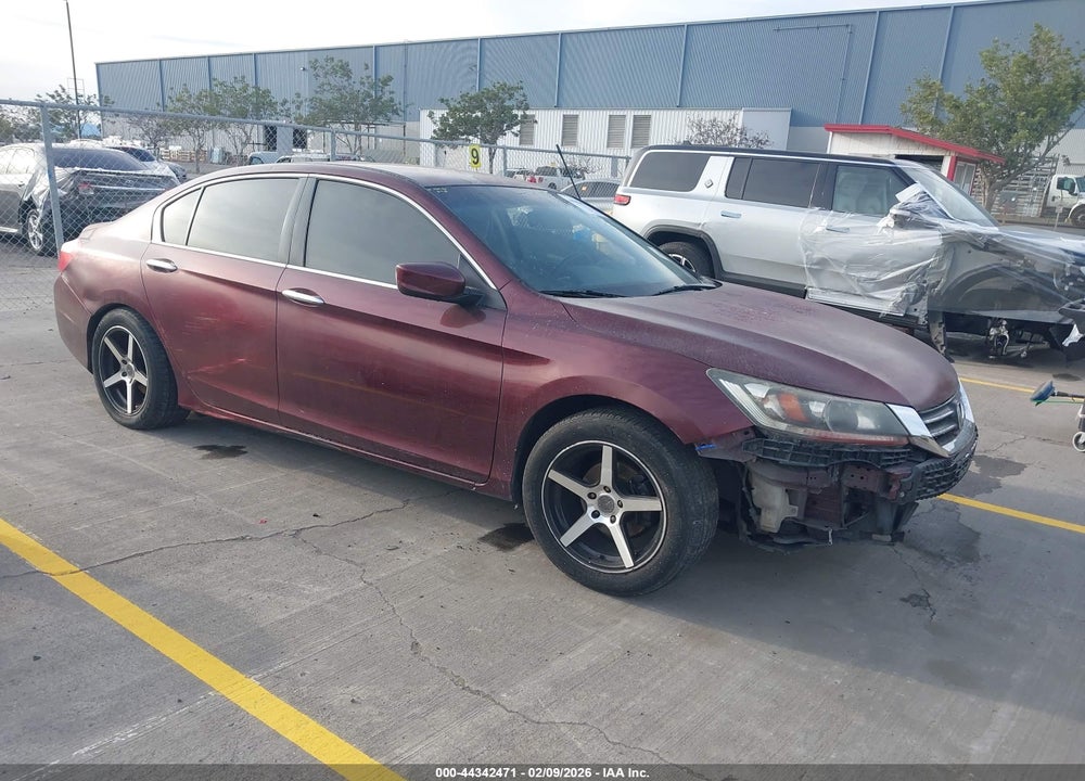 2013 HONDA ACCORD LX VIN: 1HGCR2F31DA029217