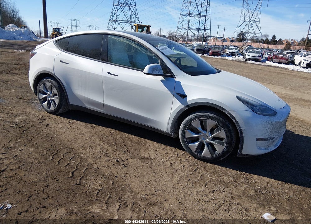 2021 TESLA MODEL Y LONG RANGE DUAL MOTOR ALL-WHEEL DRIVE VIN: 5YJYGDEEXMF064435
