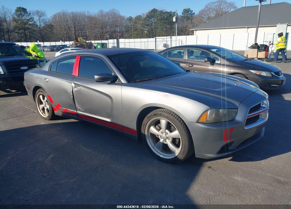 2012 DODGE CHARGER SE VIN: 2C3CDXBG2CH261753