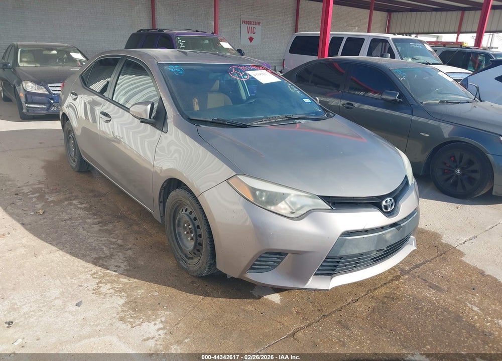 2014 TOYOTA COROLLA LE VIN: 2T1BURHE3EC094633