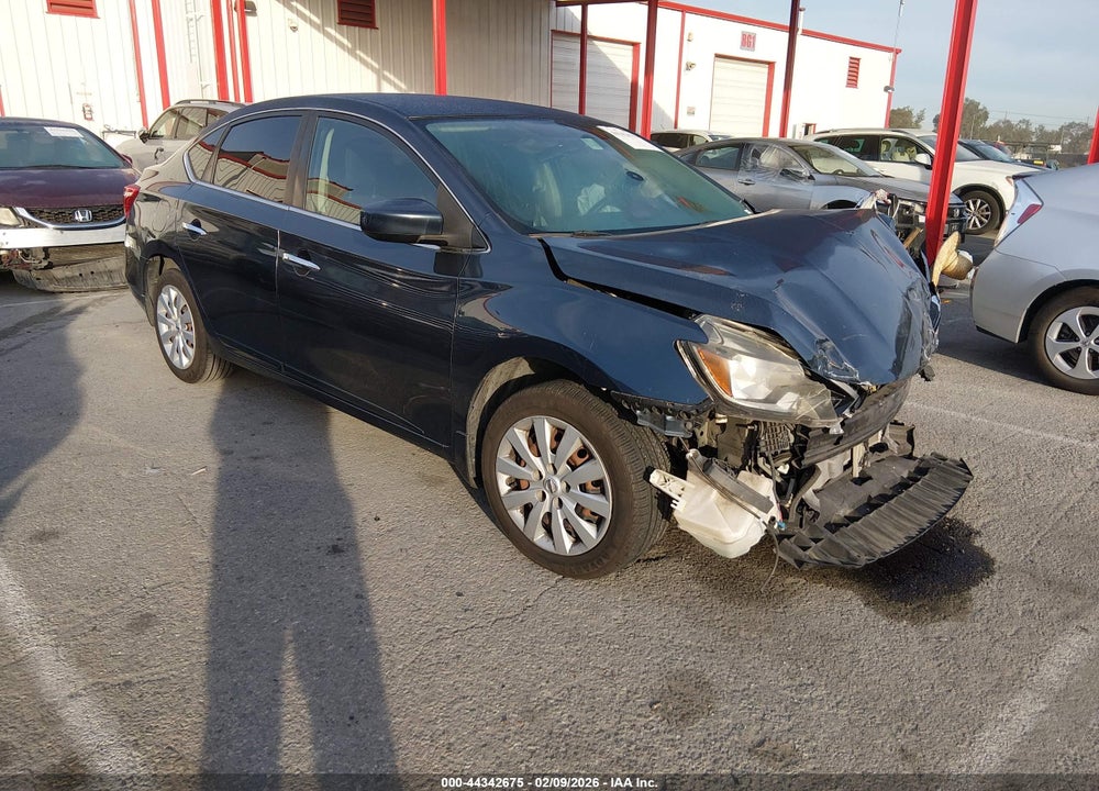 2017 NISSAN SENTRA SV VIN: 3N1AB7AP4HL645836