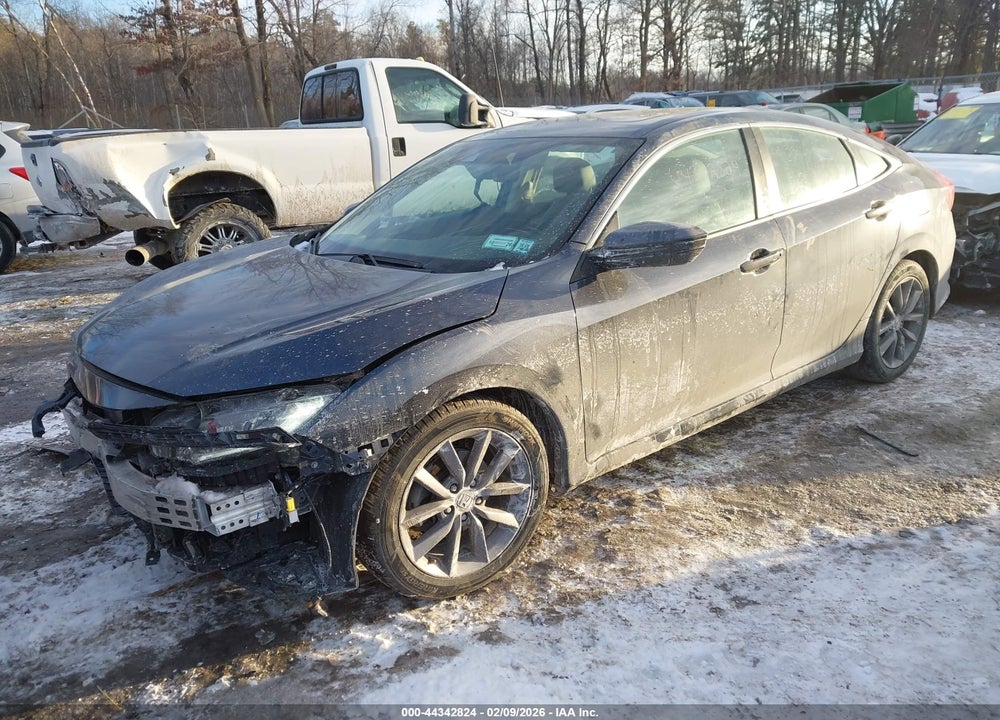 2019 HONDA CIVIC EX-L VIN: 19XFC1F72KE214817