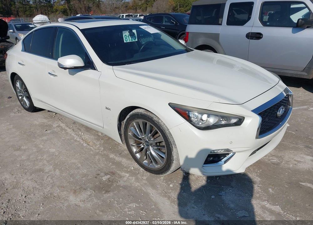 2018 INFINITI Q50 3.0T LUXE VIN: JN1EV7AP6JM365100