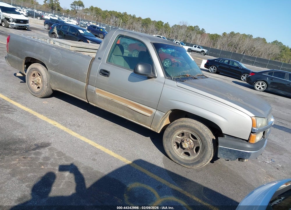2003 CHEVROLET SILVERADO 1500 LS VIN: 1GCEC14V93E293381