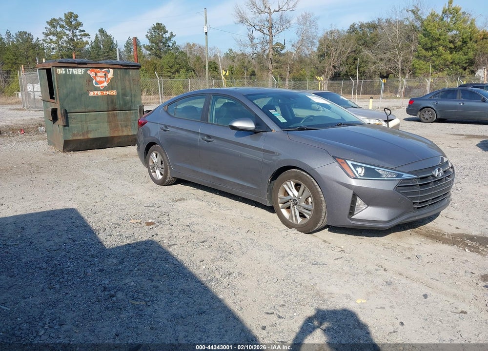 2019 HYUNDAI ELANTRA VALUE EDITION VIN: KMHD84LF9KU830677