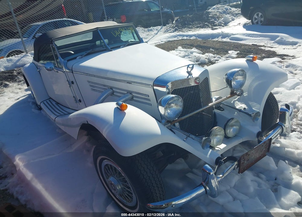 1990 SPECIAL CONSTRUCTION FORD ROADSTER KIT CAR VIN: 4CRCBD124LF000513
