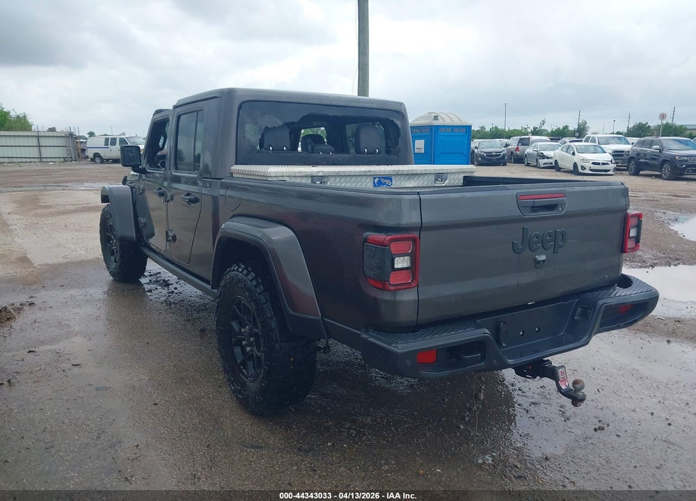 2025 JEEP GLADIATOR TEXAS TRAIL VIN: 1C6PJTAG9SL505598