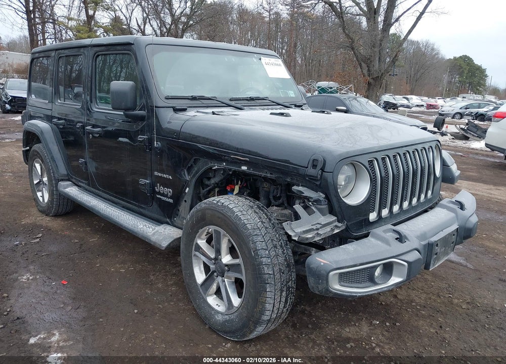 2021 JEEP WRANGLER UNLIMITED SAHARA 4X4 VIN: 1C4HJXEN8MW548831