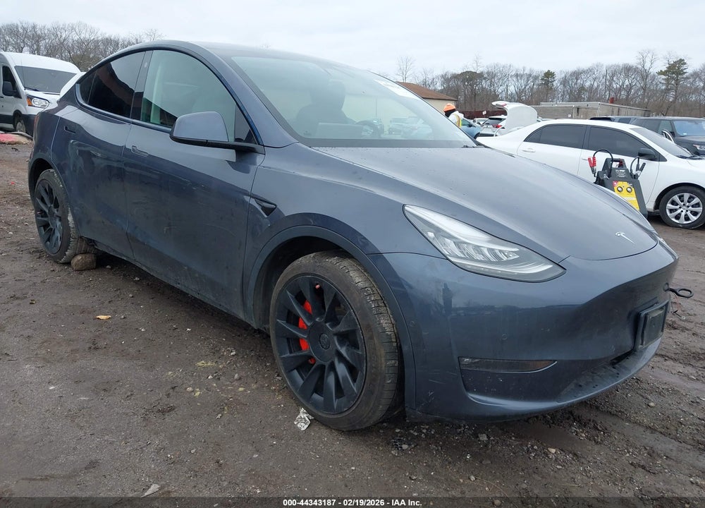 2021 TESLA MODEL Y LONG RANGE DUAL MOTOR ALL-WHEEL DRIVE VIN: 5YJYGDEE1MF108127