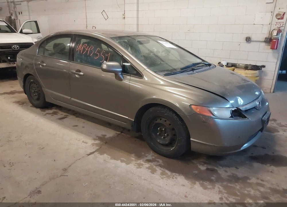 2008 HONDA CIVIC LX VIN: 2HGFA16508H352083