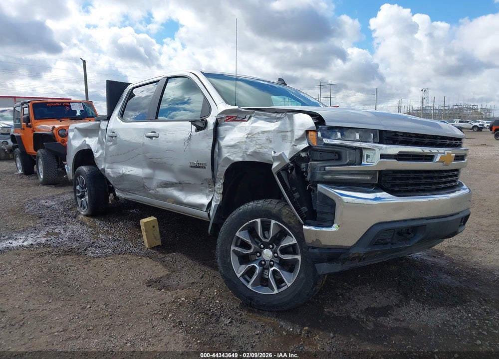 2020 CHEVROLET SILVERADO 1500 4WD  SHORT BED LT VIN: 3GCUYDED2LG227610
