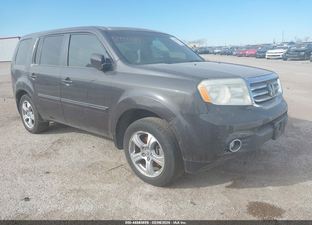 2012 HONDA PILOT EX-L VIN: 5FNYF3H5XCB031314