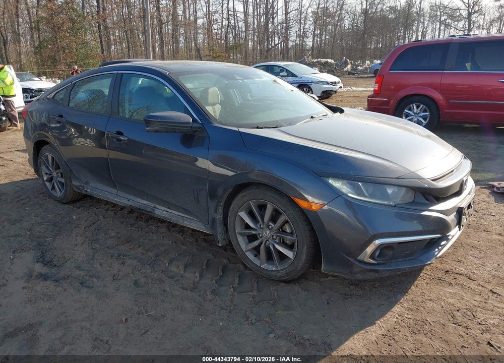 2019 HONDA CIVIC EX VIN: 19XFC1F38KE200823