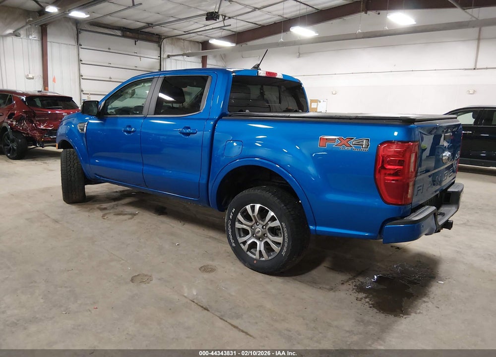 2021 FORD RANGER LARIAT VIN: 1FTER4FH1MLD43940