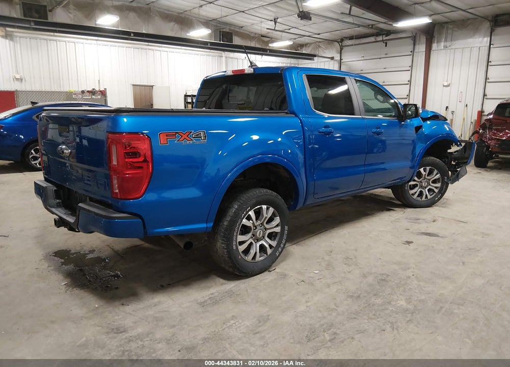 2021 FORD RANGER LARIAT VIN: 1FTER4FH1MLD43940