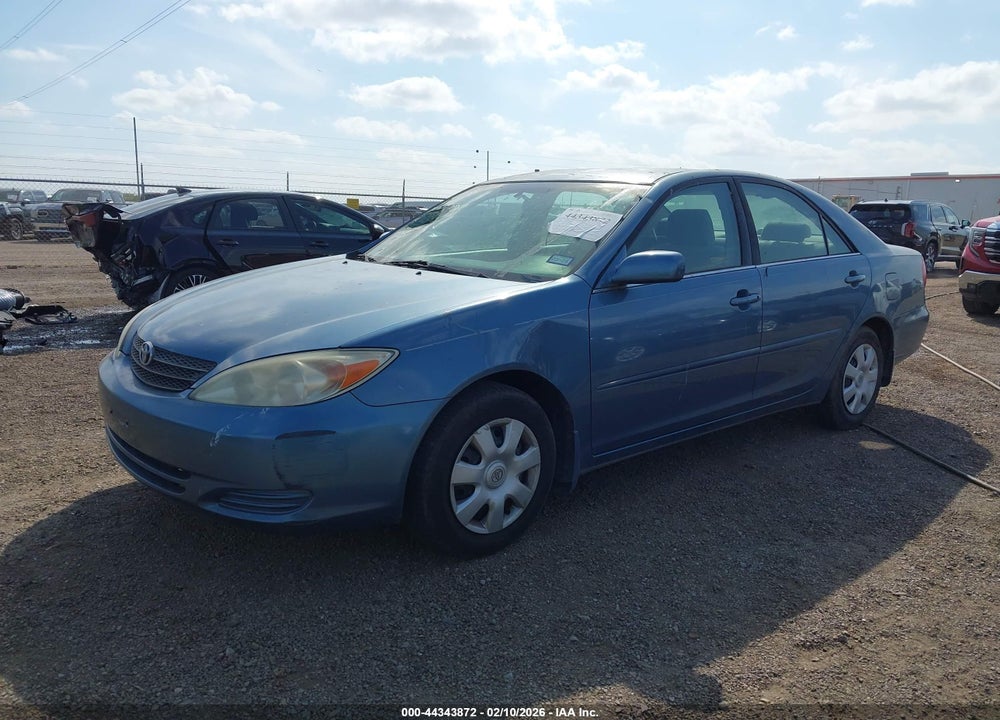 2004 TOYOTA CAMRY LE VIN: 4T1BE32K74U908126