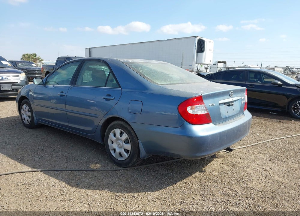 2004 TOYOTA CAMRY LE VIN: 4T1BE32K74U908126