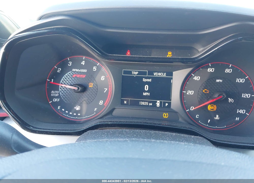 2024 CHEVROLET TRAX FWD 1RS VIN: KL77LGE27RC174505