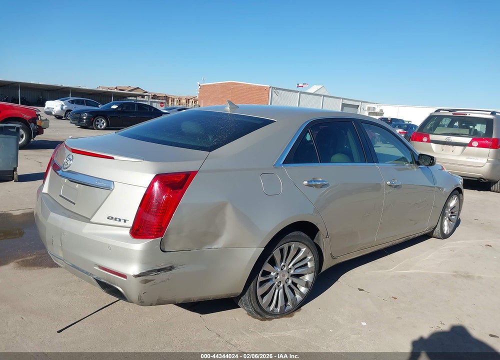 2014 CADILLAC CTS LUXURY VIN: 1G6AR5SX7E0129770