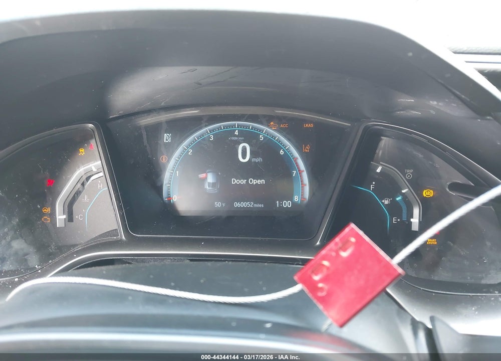 2019 HONDA CIVIC EX VIN: SHHFK7H62KU408962