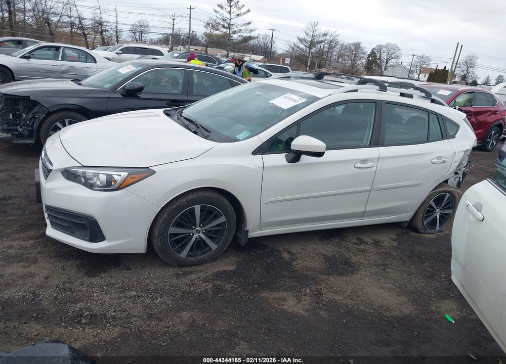 2022 SUBARU IMPREZA PREMIUM 5-DOOR VIN: 4S3GTAD6XN3707297