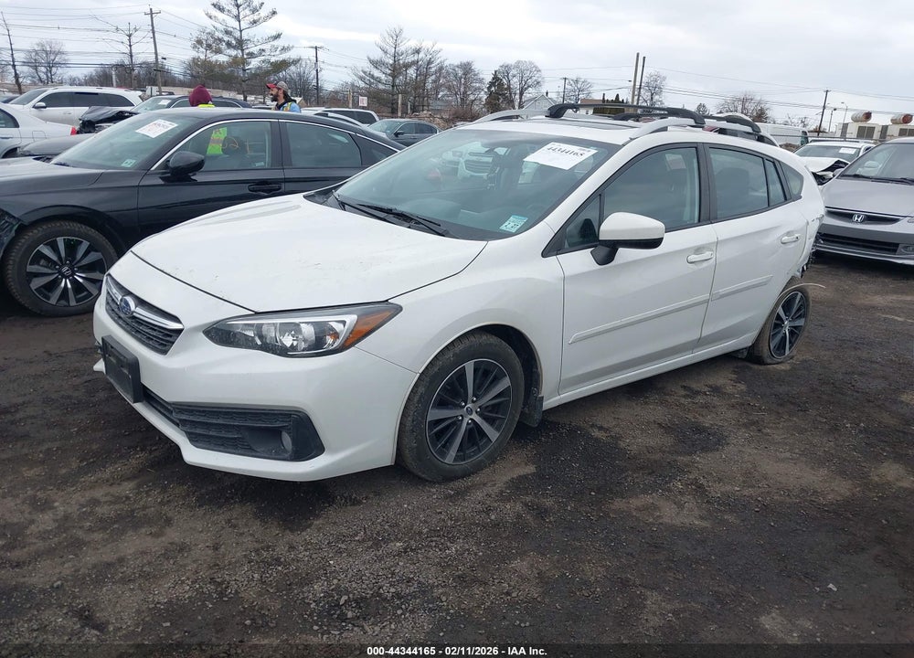 2022 SUBARU IMPREZA PREMIUM 5-DOOR VIN: 4S3GTAD6XN3707297