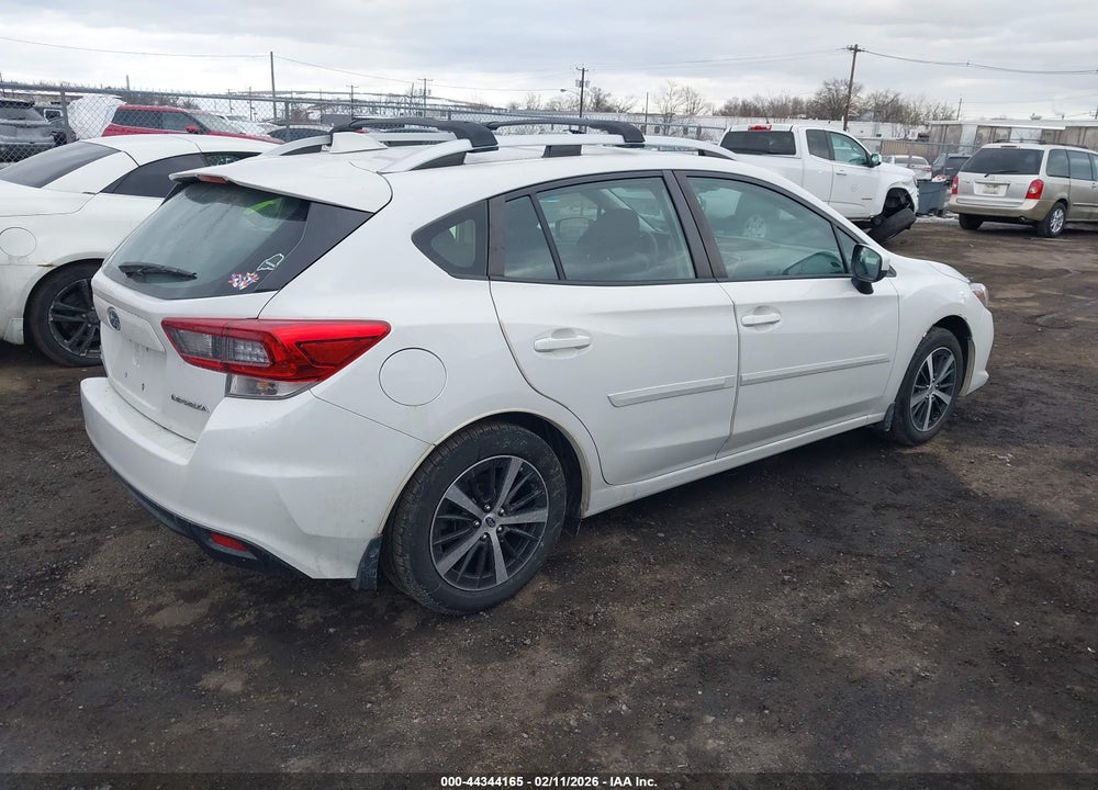 2022 SUBARU IMPREZA PREMIUM 5-DOOR VIN: 4S3GTAD6XN3707297