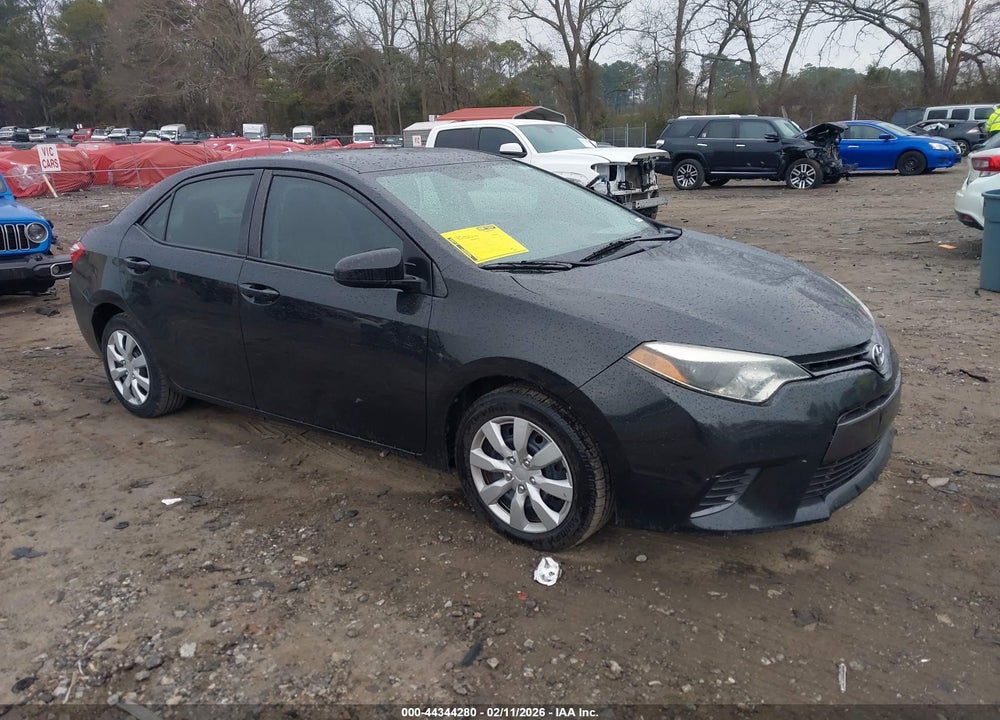 2016 TOYOTA COROLLA LE VIN: 2T1BURHE9GC592029