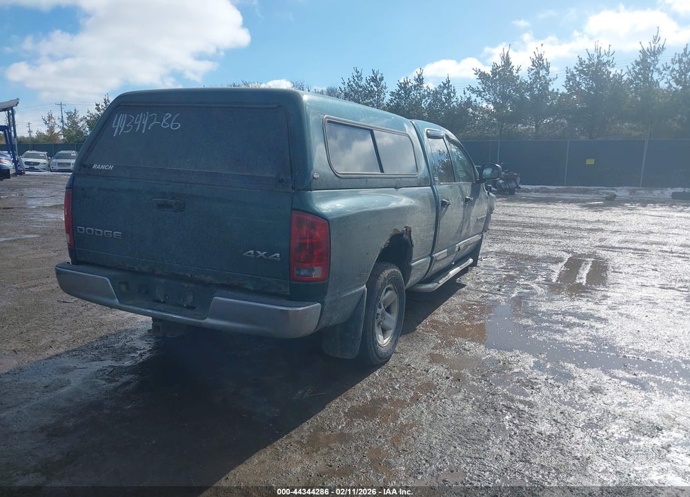 2002 DODGE RAM 1500 ST VIN: 3D7HU18N32G158284
