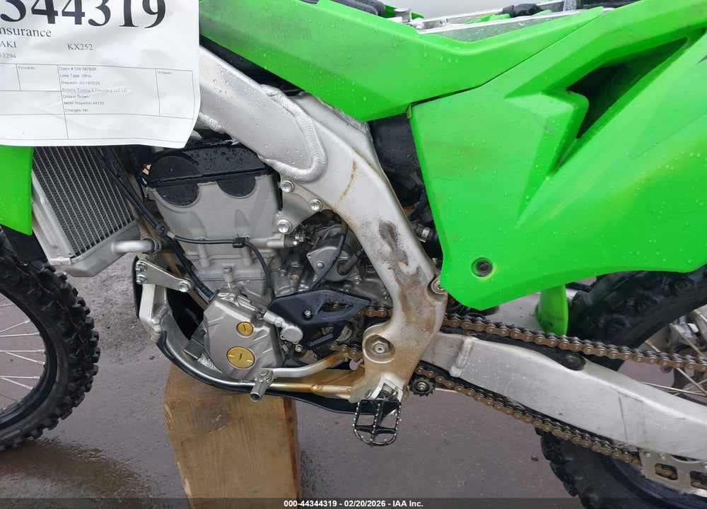 2024 KAWASAKI KX252 C VIN: JKBKXTCC7RA033294