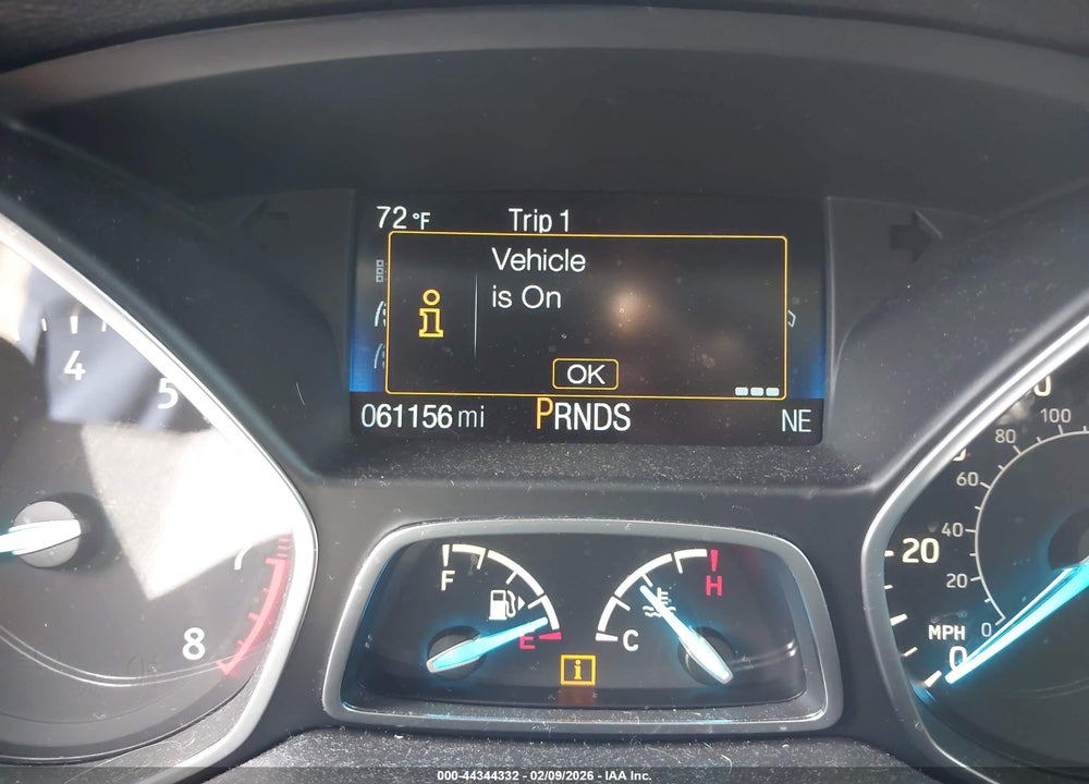 2019 FORD ESCAPE S VIN: 1FMCU0F7XKUA17580