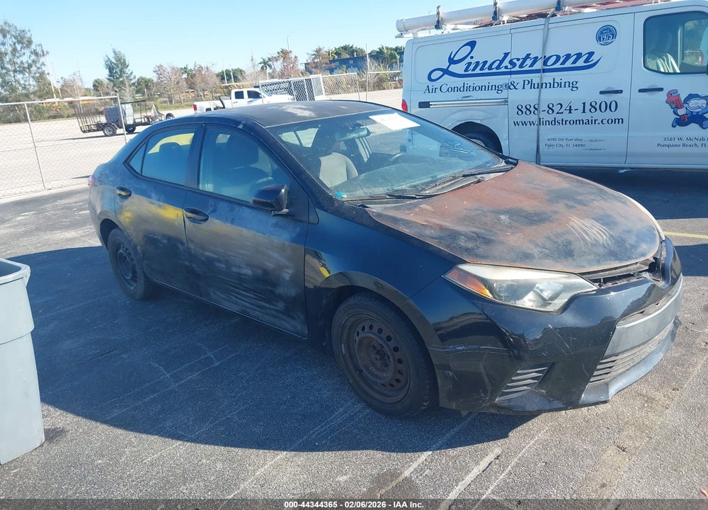 2014 TOYOTA COROLLA L VIN: 5YFBURHE2EP124026