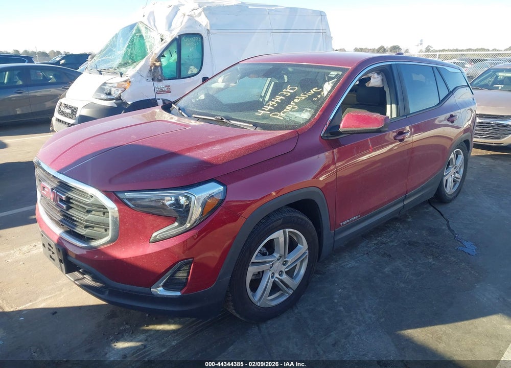 2018 GMC TERRAIN SLE VIN: 3GKALMEV7JL300313