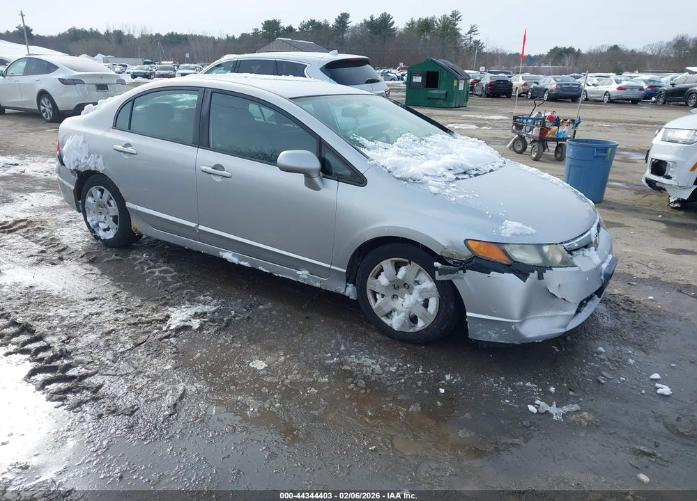 2008 HONDA CIVIC LX VIN: 2HGFA16548H304778