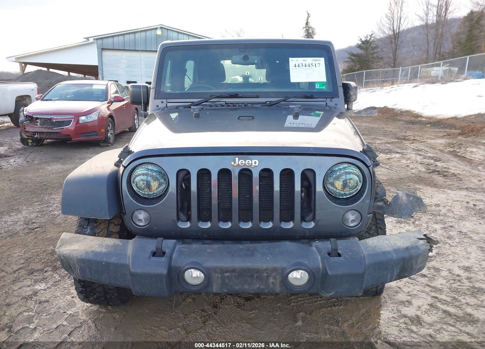 2016 JEEP WRANGLER UNLIMITED SPORT RHD VIN: 1C4BJWKG3GL195409