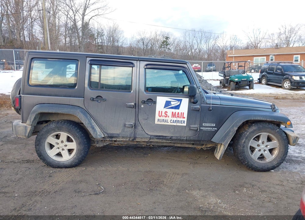 2016 JEEP WRANGLER UNLIMITED SPORT RHD VIN: 1C4BJWKG3GL195409