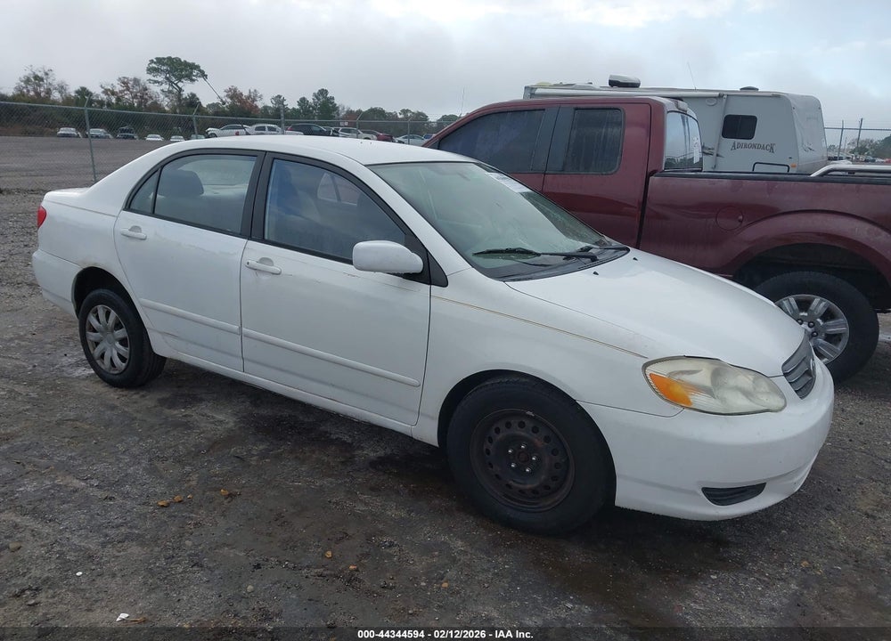 2004 TOYOTA COROLLA LE VIN: JTDBR32E242024593