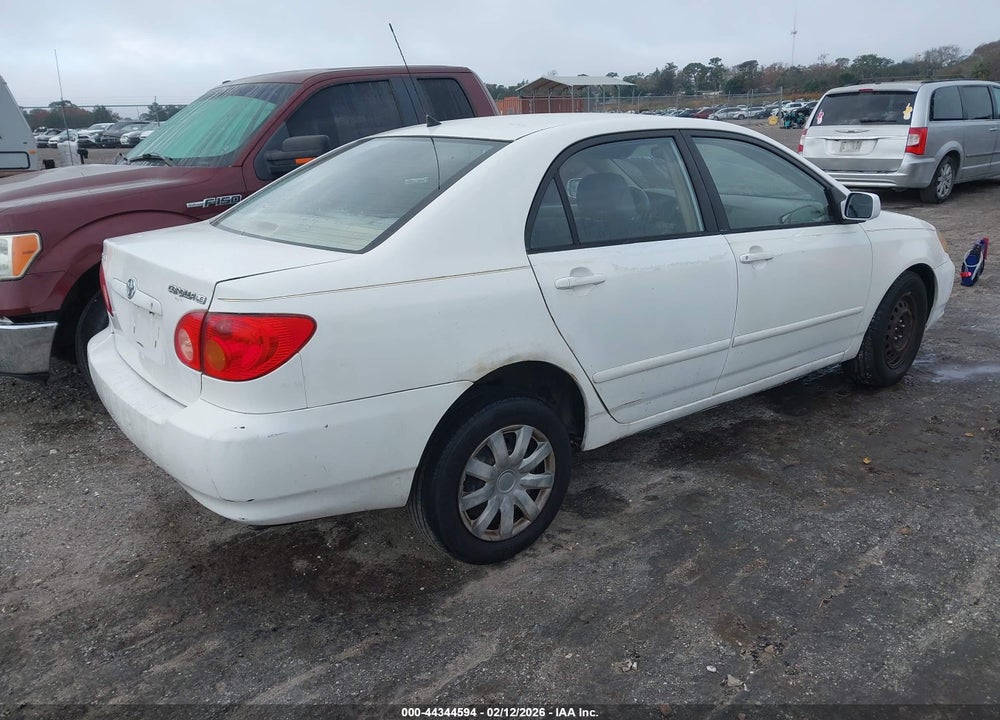 2004 TOYOTA COROLLA LE VIN: JTDBR32E242024593