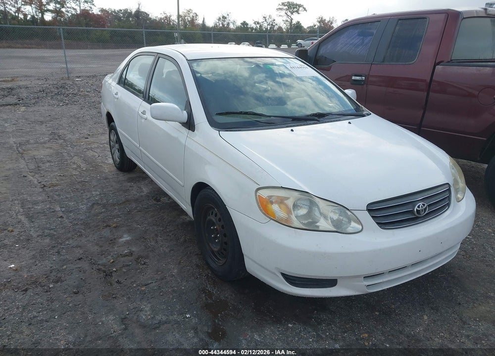 2004 TOYOTA COROLLA LE VIN: JTDBR32E242024593