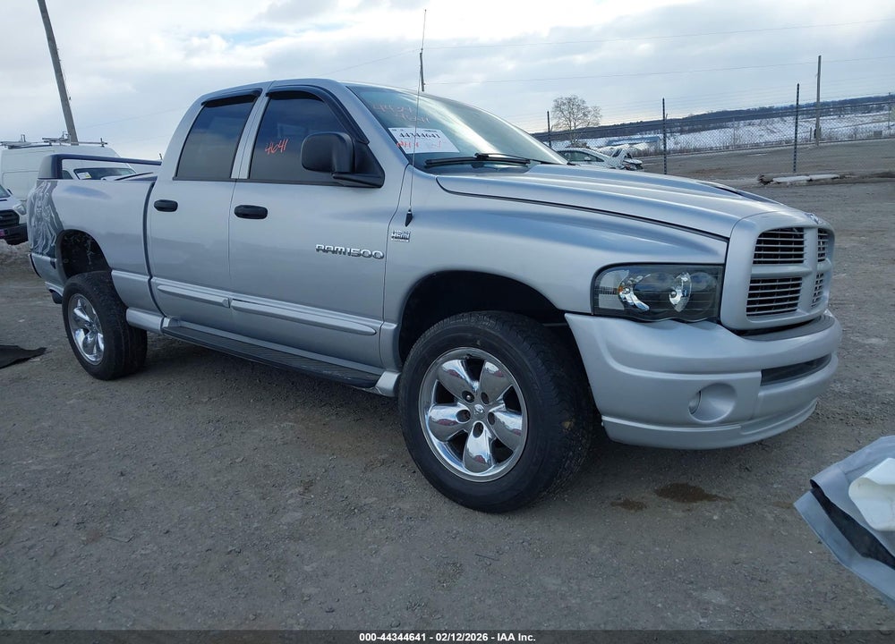 2005 DODGE RAM 1500 SLT/LARAMIE VIN: 1D7HU18D45J640143