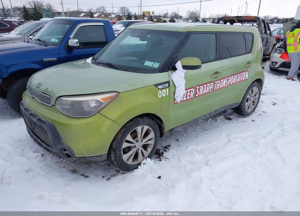 2016 KIA SOUL + VIN: KNDJP3A58G7821277